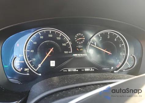 2018 BMW M550Xi from USA, damaged, VIN WBAJB9C52JB035572